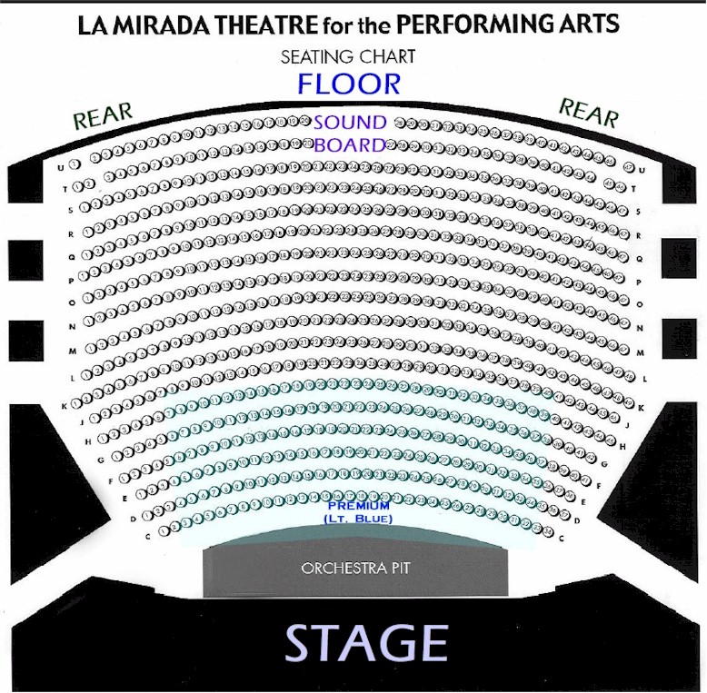 La Mirada Theater Seating Chart